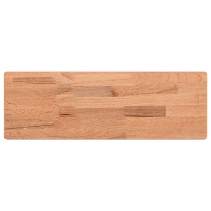 Mensola a Parete 60x20x4 cm in Legno Massello di Faggio 356030