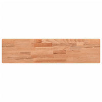 Mensola a Parete 80x20x4 cm in Legno Massello di Faggio 356031