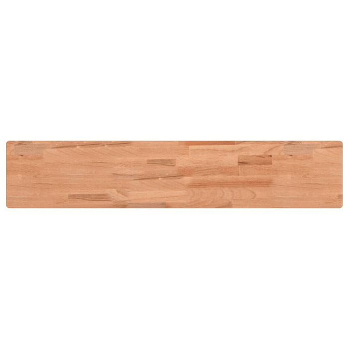 Mensola a Parete 100x20x4 cm in Legno Massello di Faggio 356032