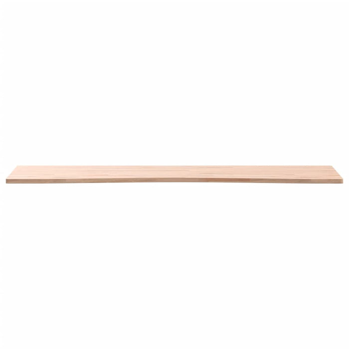 Piano per Scrivania 110x(55-60)x1,5 cm Legno Massello di Faggio 356037