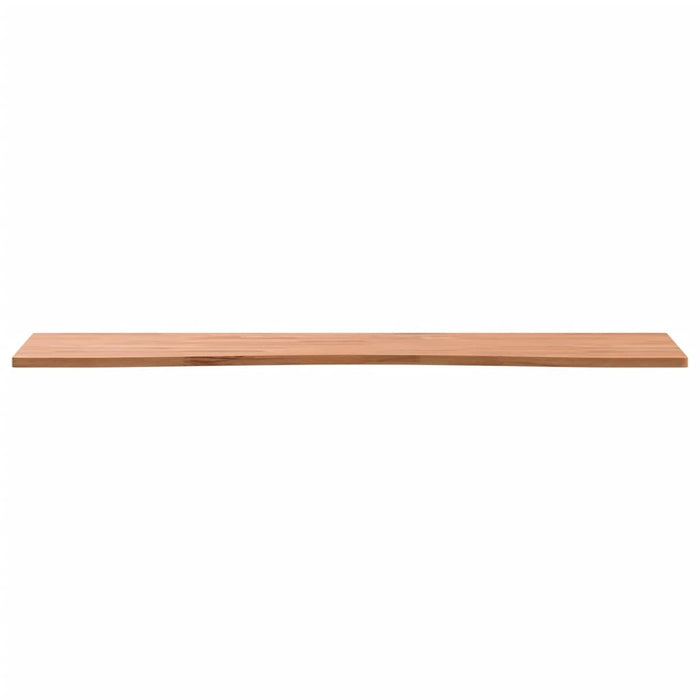 Piano per Scrivania 100x(45-50)x1,5 cm Legno Massello di Faggio 356049