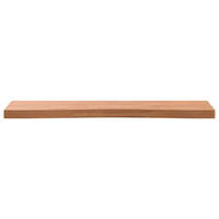 Piano per Scrivania 100x(55-60)x4 cm Legno Massello di Faggio 356061