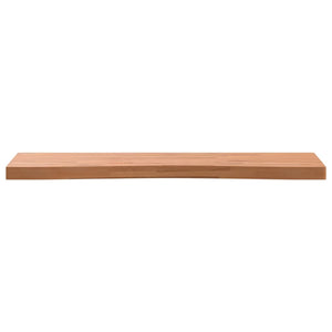 Piano per Scrivania 100x(55-60)x4 cm Legno Massello di Faggio 356061