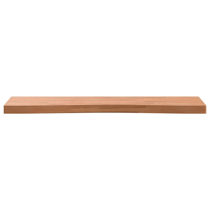 Piano per Scrivania 100x(55-60)x4 cm Legno Massello di Faggio 356061