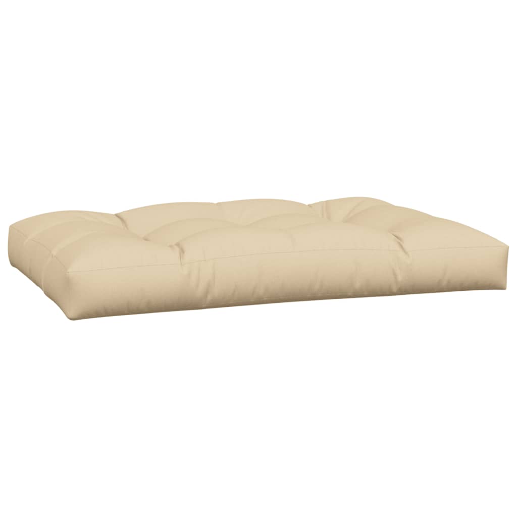 Cuscini per Pallet 7 pz Beige in Tessuto 3188911