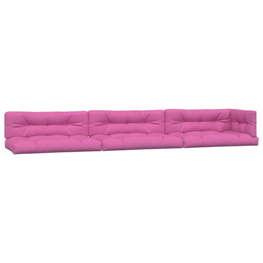 Cuscini per Pallet 7 pz Rosa in Tessutocod mxl 76879