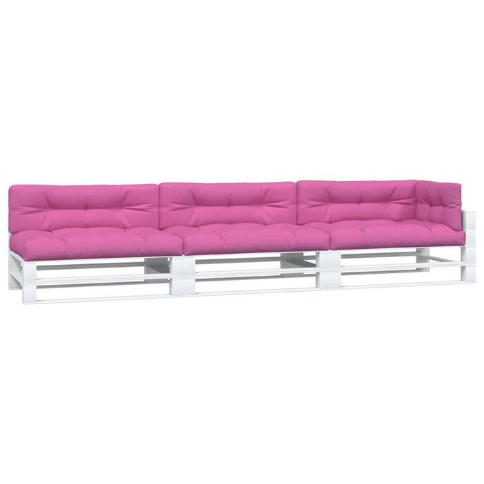 Cuscini per Pallet 7 pz Rosa in Tessuto 3188923