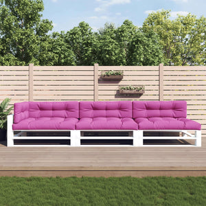 Cuscini per Pallet 7 pz Rosa in Tessuto 3188923