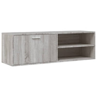 Mobile Porta TV Grigio Sonoma 120x34x37 cm in Legno Multistrato 833549