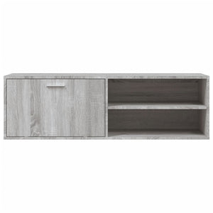 Mobile Porta TV Grigio Sonoma 120x34x37 cm in Legno Multistrato 833549