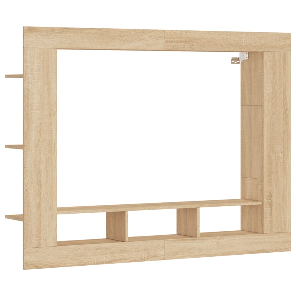 Mobile Porta TV Rovere Sonoma 152x22x113cm in Legno Multistrato 833724