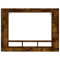 Mobile Porta TV Rovere Fumo 152x22x113 cm in Legno Multistrato 833727