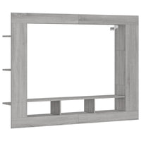 Mobile Porta TV Grigio Sonoma 152x22x113cm in Legno Multistrato 833728