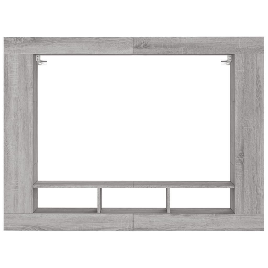 Mobile Porta TV Grigio Sonoma 152x22x113cm in Legno Multistrato 833728