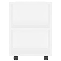 Mobile Porta TV Bianco 102x34,5x43 cm in Legno Multistrato 833742