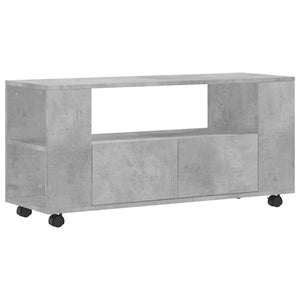 Mobile Porta TV Grigio Cemento 102x34,5x43cm Legno Multistrato 833746