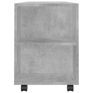 Mobile Porta TV Grigio Cemento 102x34,5x43cm Legno Multistrato 833746