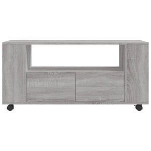 Mobile Porta TV Grigio Sonoma 102x34,5x43 cm Legno Multistrato 833748