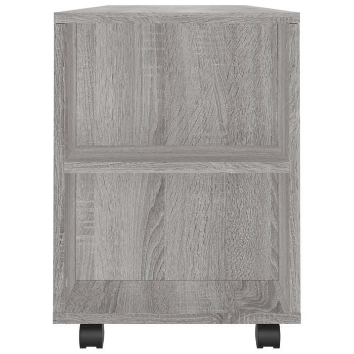 Mobile Porta TV Grigio Sonoma 102x34,5x43 cm Legno Multistrato 833748