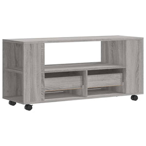 Mobile Porta TV Grigio Sonoma 102x34,5x43 cm Legno Multistrato 833748