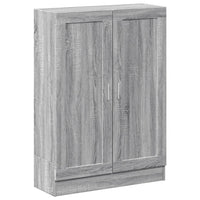 Libreria Grigio Sonoma 82,5x30,5x115 cm in Legno Multistrato 833787