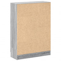 Libreria Grigio Sonoma 82,5x30,5x115 cm in Legno Multistrato 833787