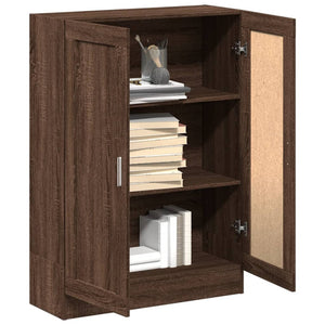 Libreria Rovere Marrone 82,5x30,5x115 cm in Legno Multistrato 833788