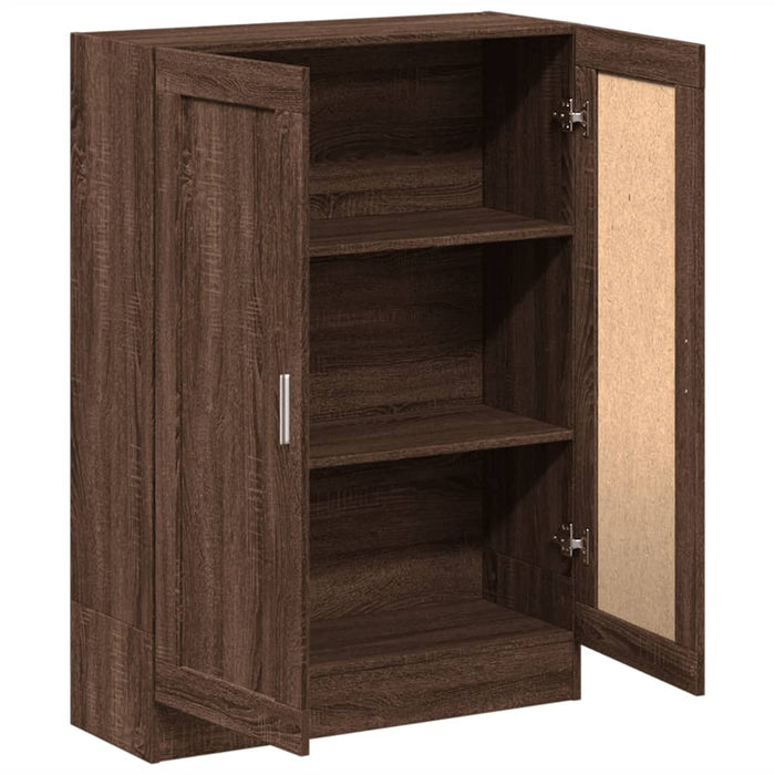 Libreria Rovere Marrone 82,5x30,5x115 cm in Legno Multistrato 833788