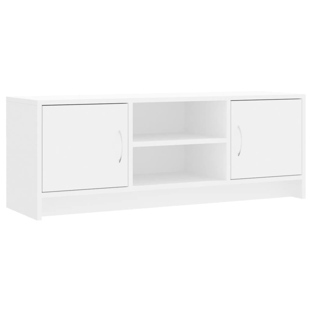 Mobile Porta TV Bianco 102x30x37,5 cm in Legno Multistratocod mxl 72132