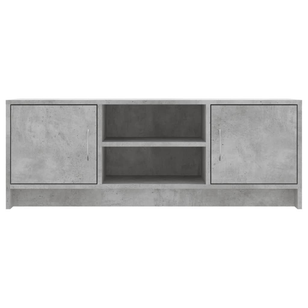 Mobile Porta TV Grigio Cemento 102x30x37,5 cm Legno Multistrato 823257