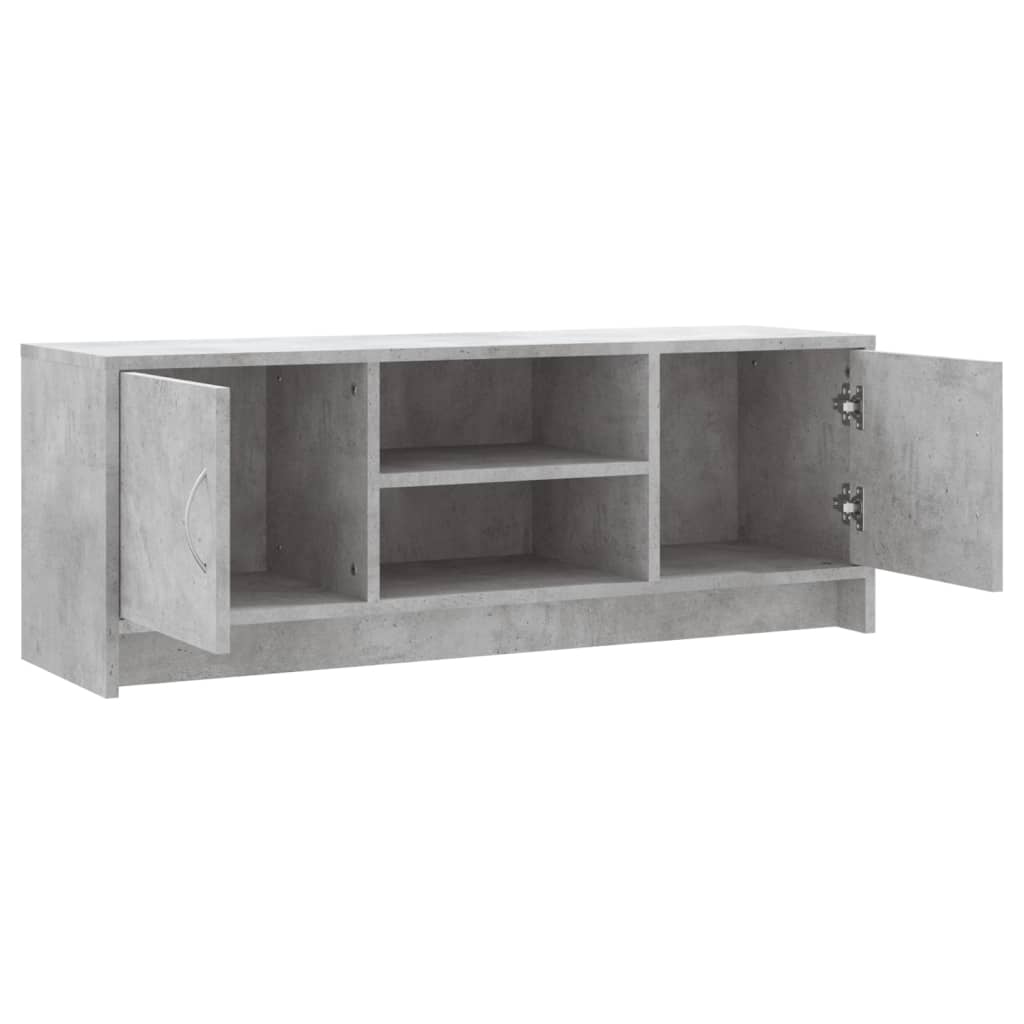 Mobile Porta TV Grigio Cemento 102x30x37,5 cm Legno Multistrato 823257