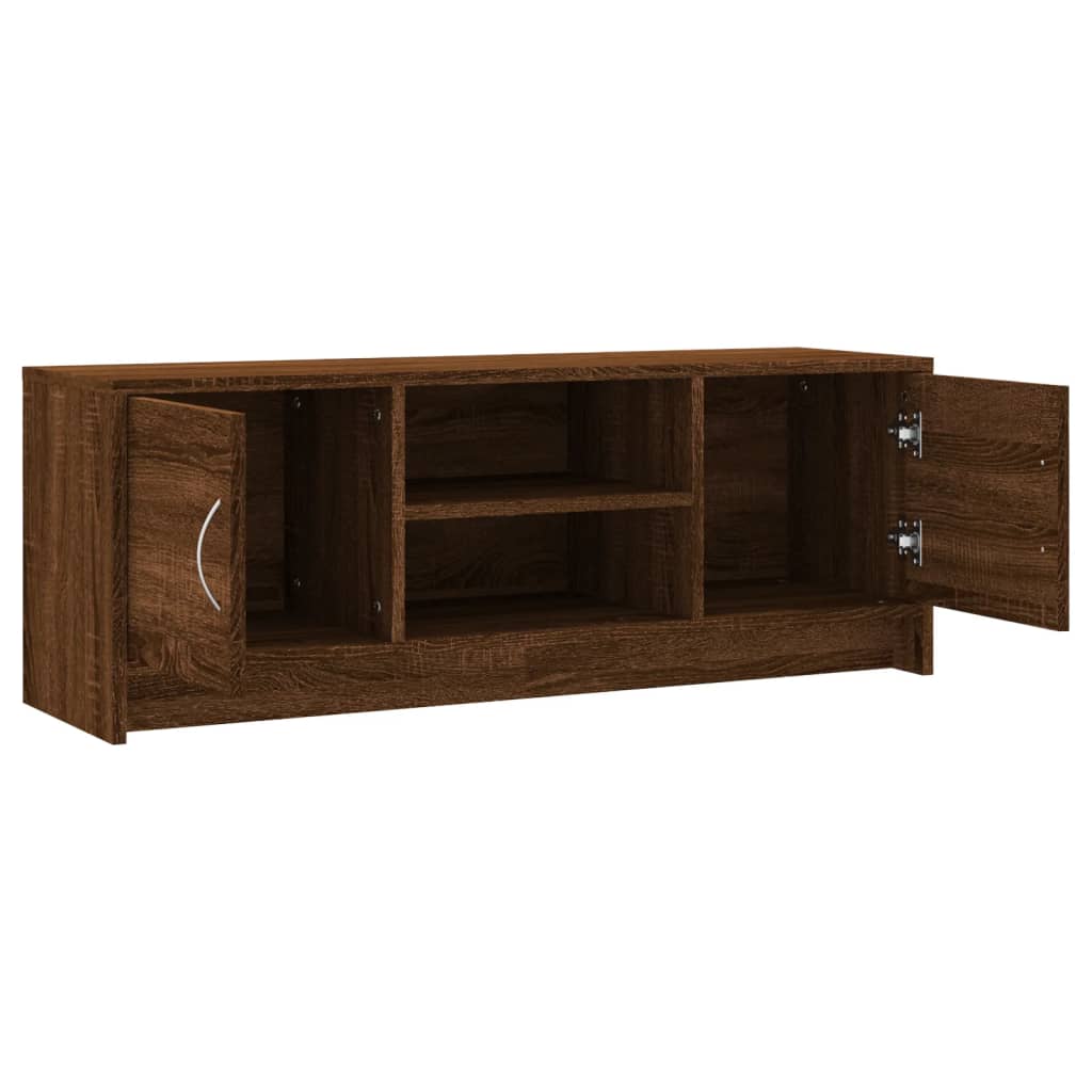 Mobile Porta TV Rovere Marrone 102x30x37,5 cm Legno Multistrato 823260