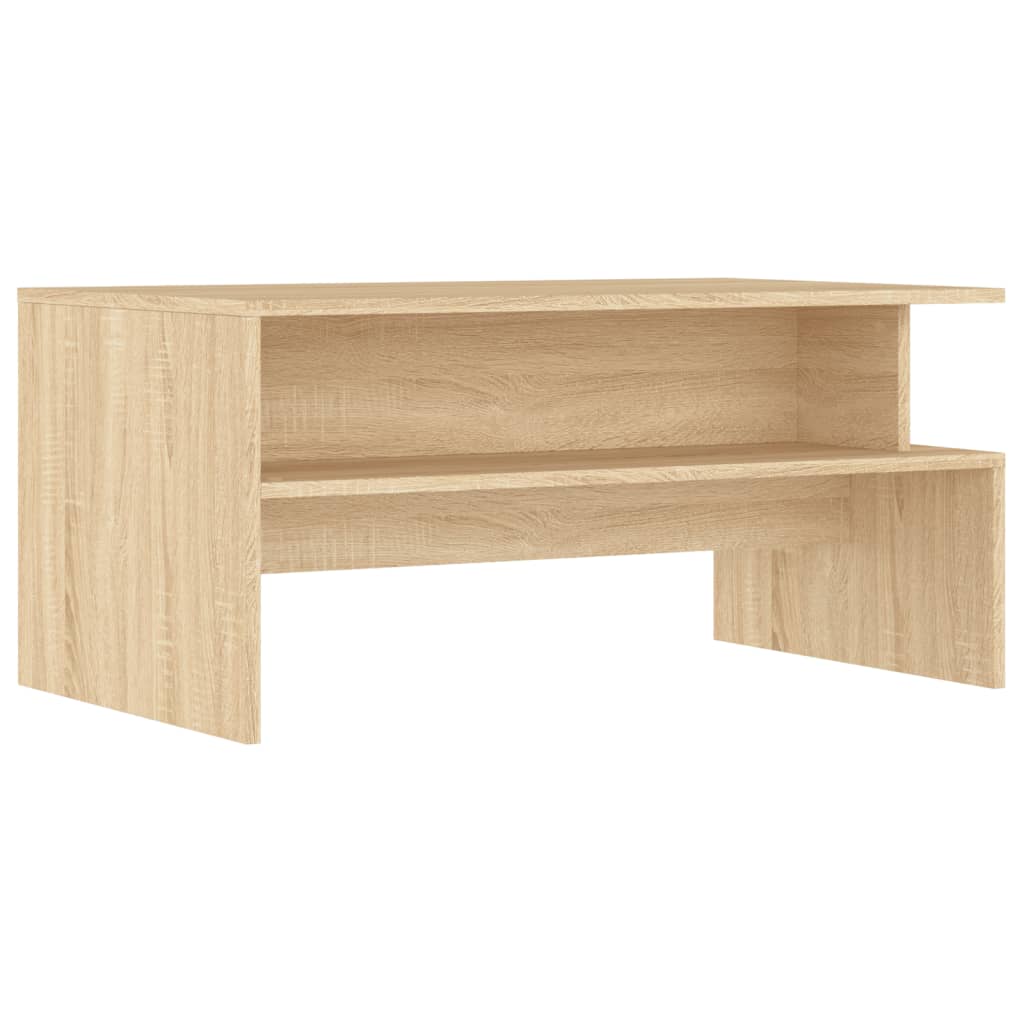 Tavolino Salotto Rovere Sonoma 90x55x42,5 cm Legno Multistrato 834280