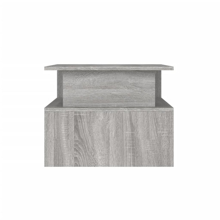 Tavolino Salotto Grigio Sonoma 90x55x42,5 cm Legno Multistrato 834284