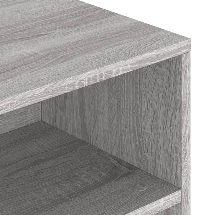 Tavolino Salotto Grigio Sonoma 90x55x42,5 cm Legno Multistrato 834284