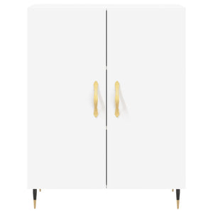 Credenza Bianca 69,5x34x180 cm in Legno Multistrato 3189229