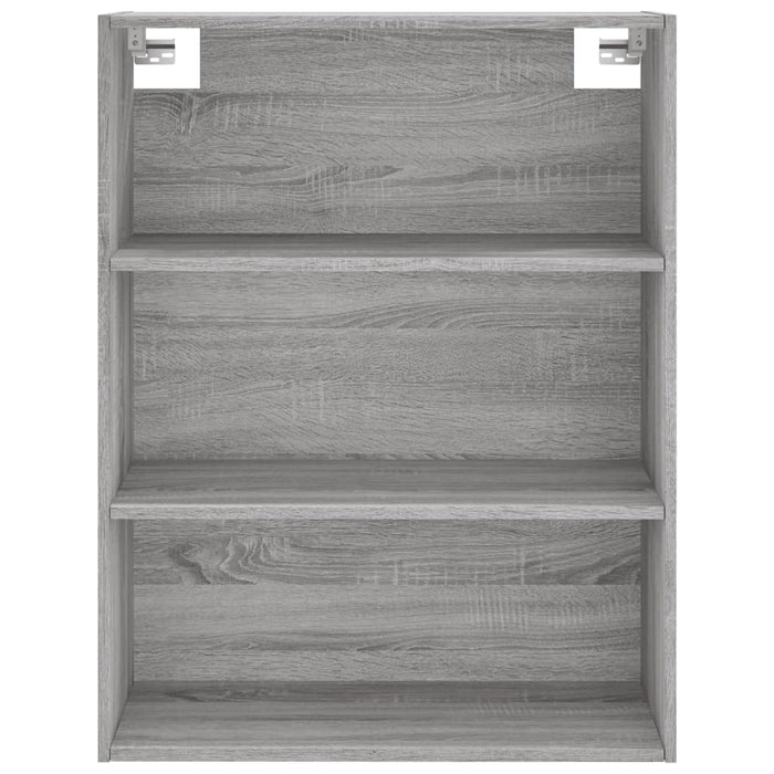 Credenza Grigio Sonoma 69,5x34x180 cm in Legno Multistrato 3189251