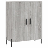 Credenza Grigio Sonoma 69,5x34x180 cm in Legno Multistrato 3189267