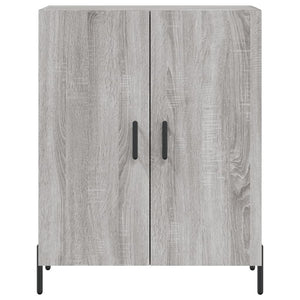 Credenza Grigio Sonoma 69,5x34x180 cm in Legno Multistrato 3189267