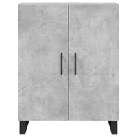 Credenza Grigio Cemento 69,5x34x180 cm in Legno Multistrato 3189281