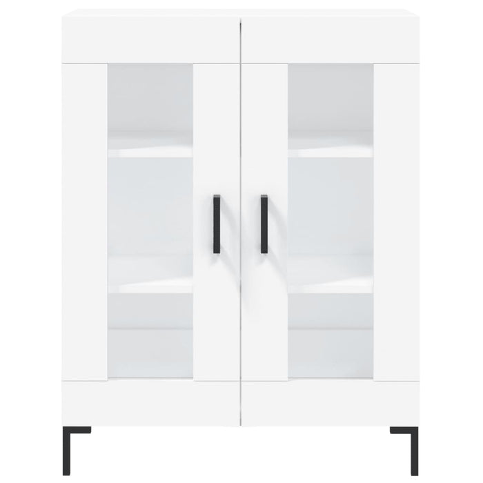 Credenza Bianca 69,5x34x180 cm in Legno Multistrato 3189317