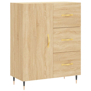 Credenza Rovere Sonoma 69,5x34x180 cm in Legno Multistrato 3189424