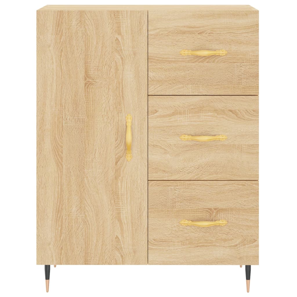 Credenza Rovere Sonoma 69,5x34x180 cm in Legno Multistrato 3189424