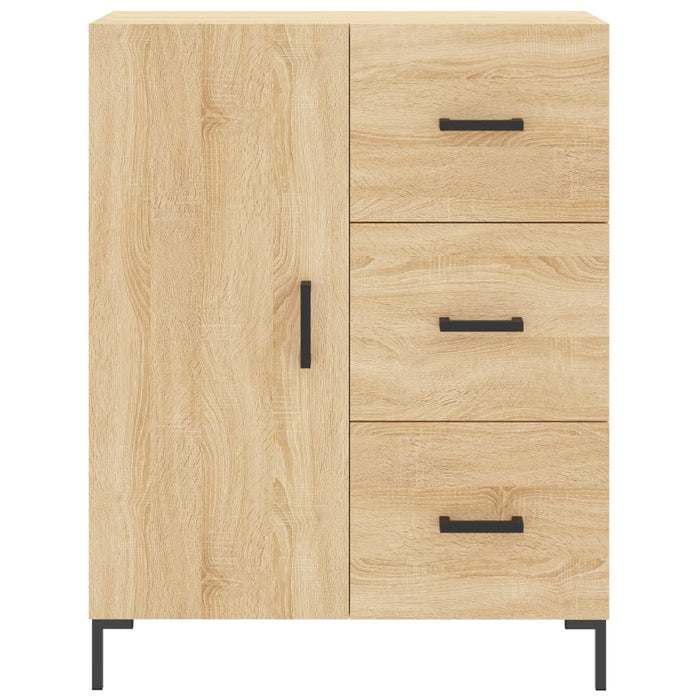 Credenza Rovere Sonoma 69,5x34x180 cm in Legno Multistrato 3189448