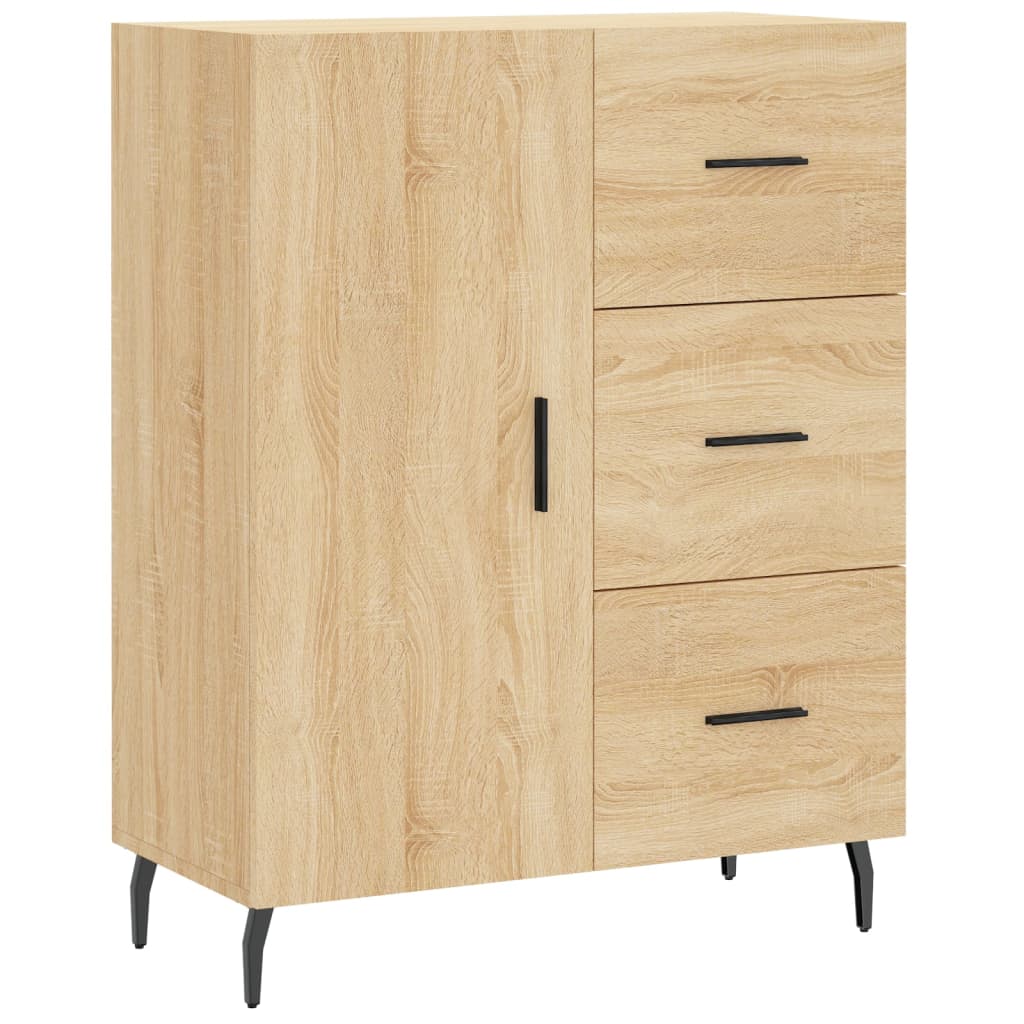 Credenza Rovere Sonoma 69,5x34x180 cm in Legno Multistrato 3189464