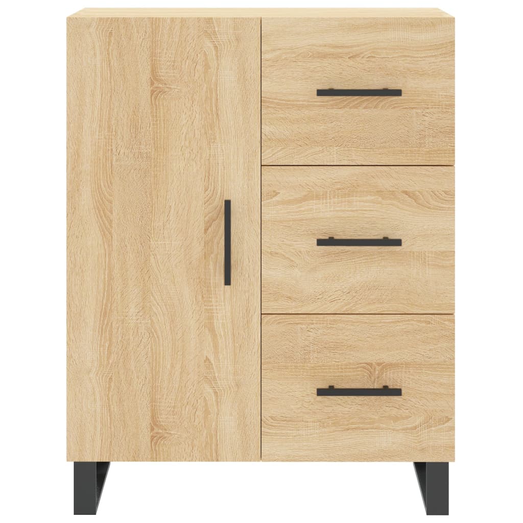 Credenza Rovere Sonoma 69,5x34x180 cm in Legno Multistrato 3189472