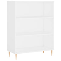 Credenza Bianca 69,5x32,5x180 cm Legno Multistrato 3189557