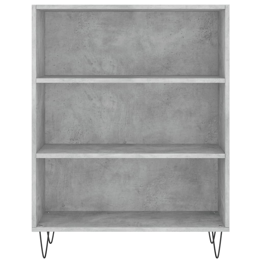 Credenza Grigio Sonoma 69,5x32,5x180 cm Legno Multistrato 3189569