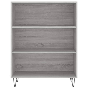 Credenza Grigio Sonoma 69,5x32,5x180 cm Legno Multistrato 3189571