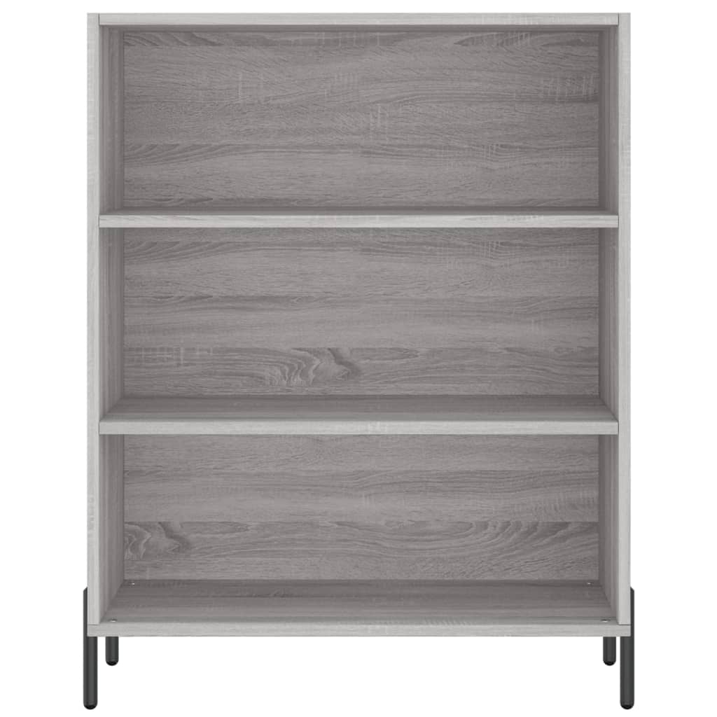 Credenza Grigio Sonoma 69,5x32,5x180 cm Legno Multistrato 3189587